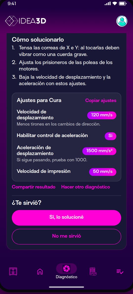 Pasos de solución y ajustes exactos para Cura listos para copiar